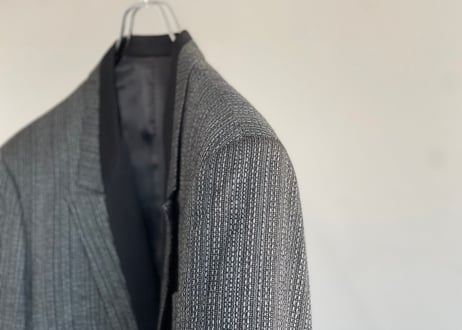 80s tete homme by kazutaka koto smoking set up suit