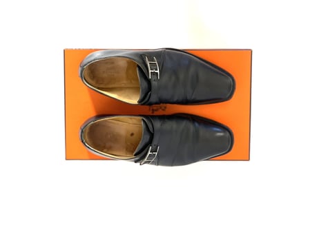 hermes dress shose
