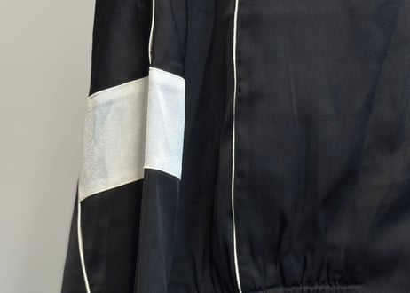saint laurent 2023aw satin logo jacket