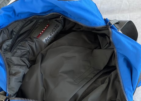 90s prada sports bag