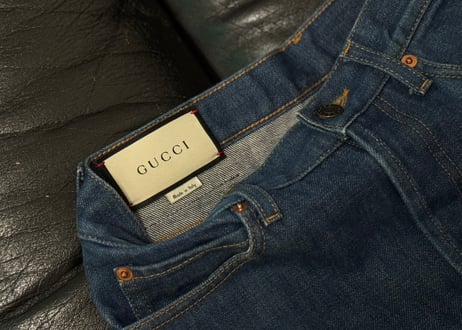 gucci by Alessandro Michele flare denim