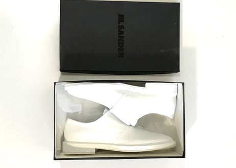 2019ss jilsander white leather shose 41 dead stock