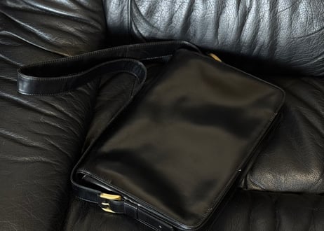 loewe anagram leather shoulder bag