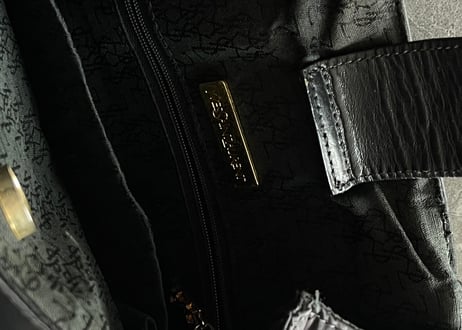 yves saint laurent “YSL” logo black bag #2