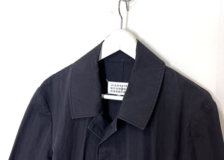 maison margiela soutien collar coat
