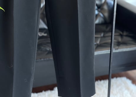 saint laurent black  tuxedo set up suit