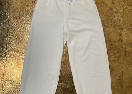 mm6 maison margiela 2020aw eazy white pants dead stock