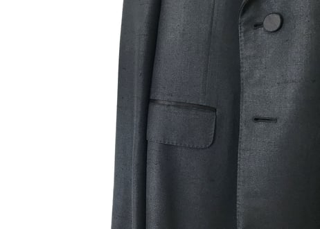 gucci silk double jacket dead stock