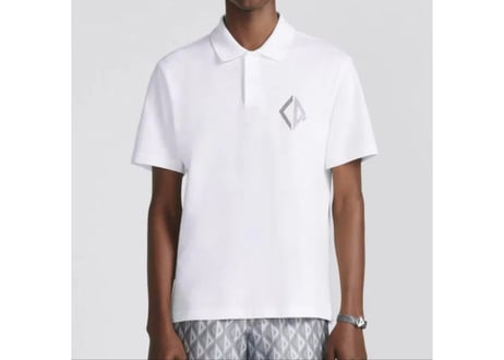dior by "Kim Jones" CD diamond polo shirt