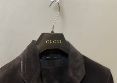 gucci leather jacket