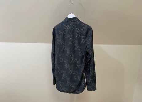maison margiela flowered pattern shirt