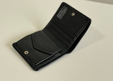 maison margiela leather wallet