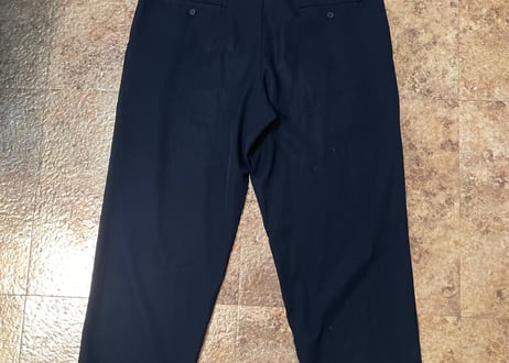 yohji yamamoto pour homme eazy wool wide pants