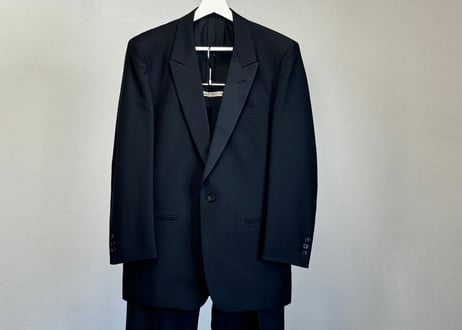 dior tuxedo set up suit