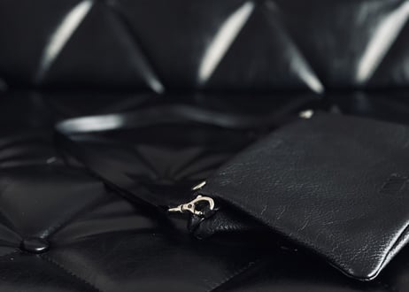 mm6 maison margiela leather shoulder bag