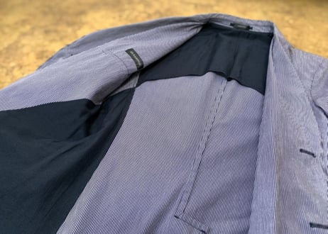 jil sander stripe jacket