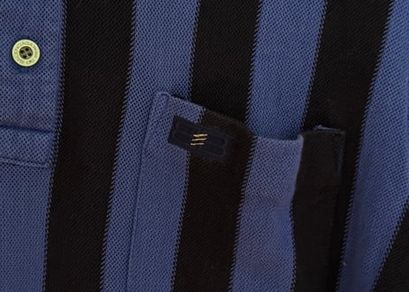 balenciaga stripe BB logo shirt