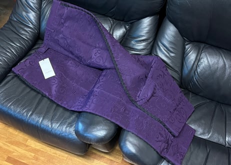 gucci lace trousers dead stock