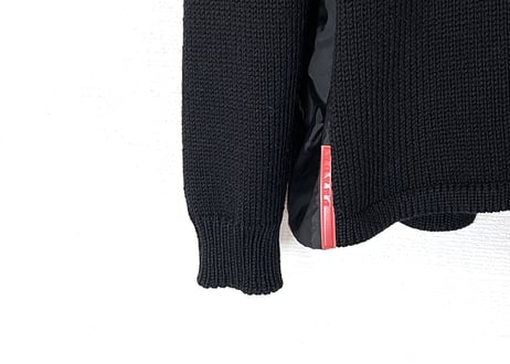 prada turtleneck knit