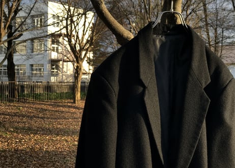 80-90s over size chesterfield coat