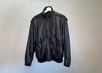 80s leather jacket