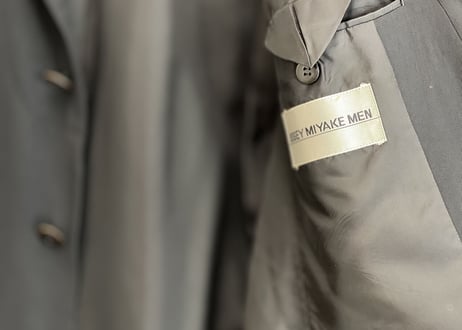 issey miyake men shawl collar over size jacket
