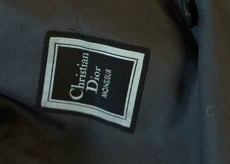 dior double set up suit