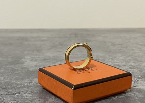 hermes ring "f"