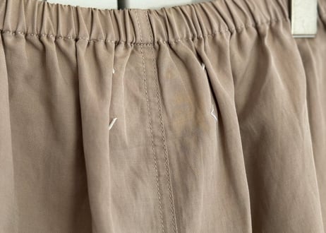 maison margiela "ここのえ期" tack wide shorts