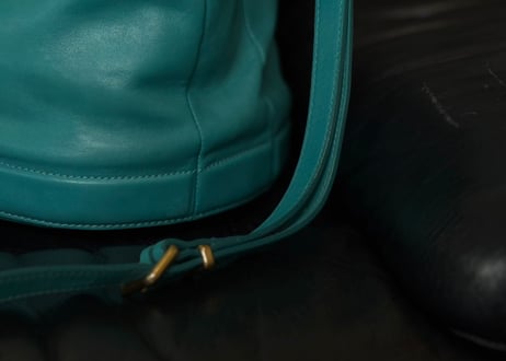 marc by marc jacobs logo shoudelr bag turquoise