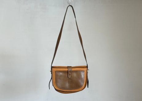 loewe anagram leather shoulder bag