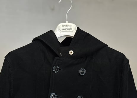 maison margiela "再構築" back zip coat