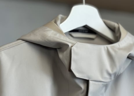gucci pvc hoodie coat