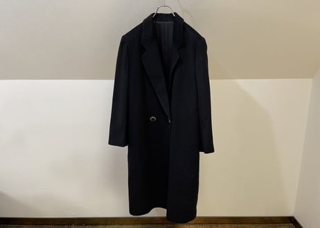 80-90s pure cashmere double long coat #8