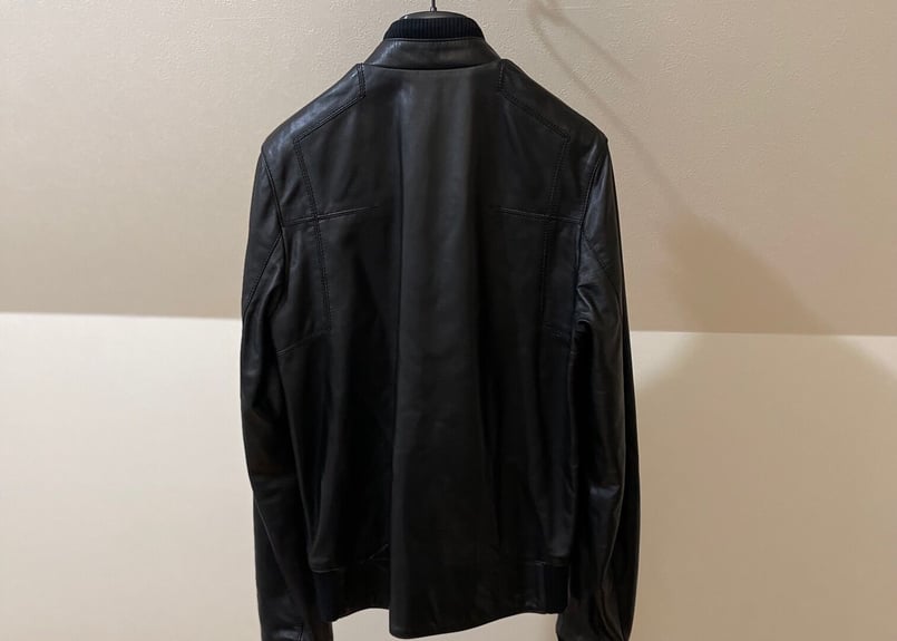 diorhomme 2008ss leather jacket dead stock | we