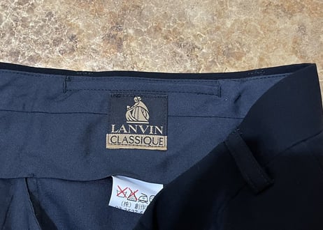 lanvin double  setup suit