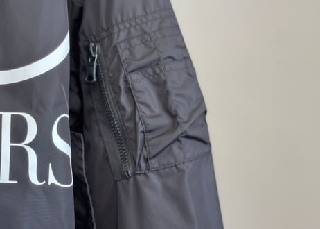 valentino by "pierpaolo piccioli" logo ma-1 jacket dead stock