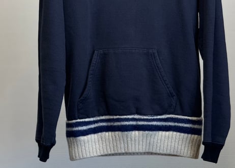 maison margiela knit switch hoodie