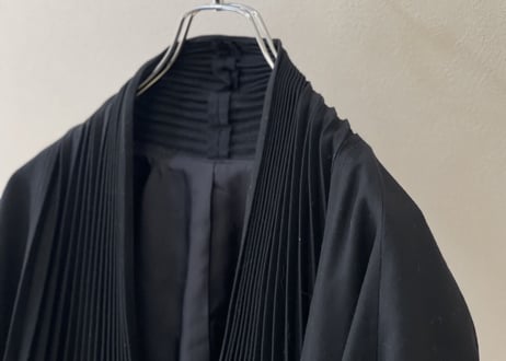 00s pleats jacket dead stock