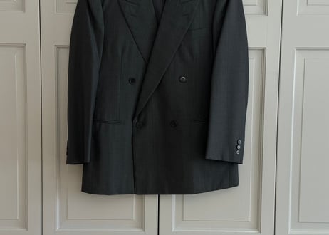 yves saint laurent doubole stripe set up suit