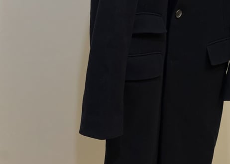 jilsander chesterfield coat