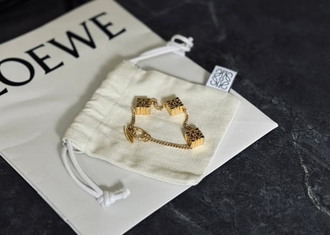 loewe anagram bracelet dead stock