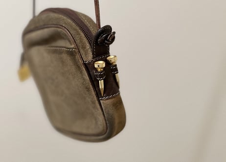 loewe leather shoulder bag
