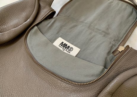 mm6 maison margiela leather bag