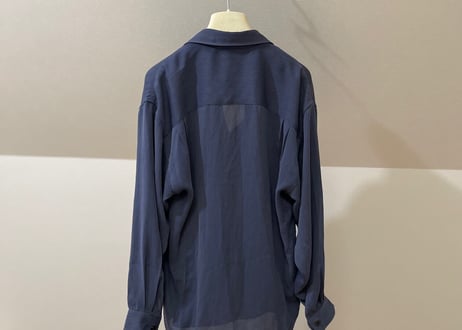 balenciaga silk rayon shirt