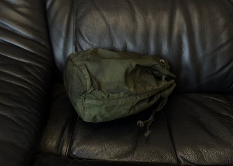 prada nylon logo "巾着" bag