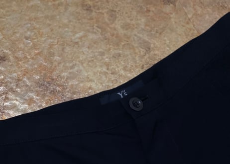 ys summer wool wide pants