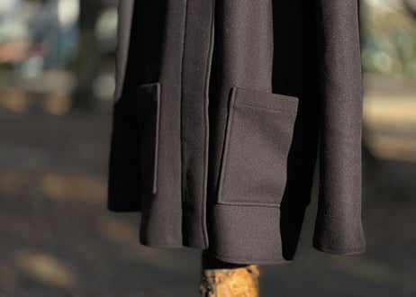 kostas murkudis leather wool jacket