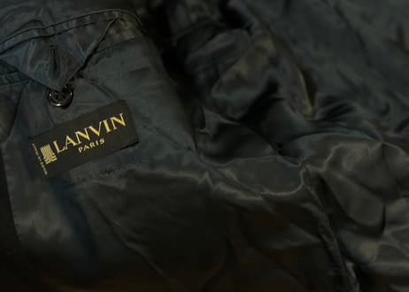 lanvin pure cashmere double chesterfield coat