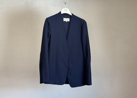 maison margiela collarless jacket